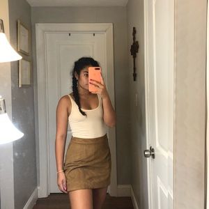 Abercrombie and Fitch beige skirt